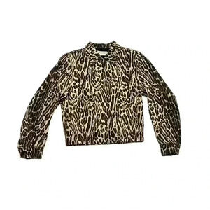 Dries Van Noten Leopard  Print Wool Jacket Spring 2020